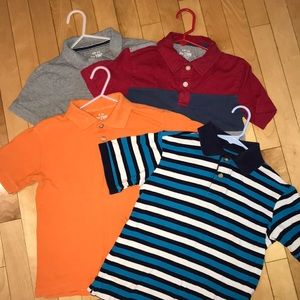 Lot of 4 Children’s Place boys polos.